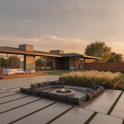 From Flat to Fabulous: 10 Modern Ranch Backyard Landscaping Ideas to Transform Your Outdoor Space